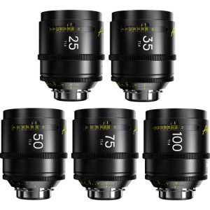 DZO Arles Lens Kit 25/35/50/75/100mm Hire